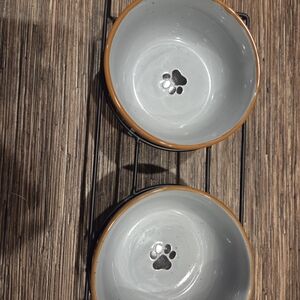 Pet Bowls With Stand
